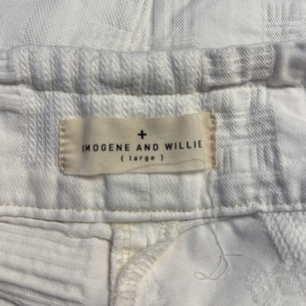 Imogene + Willie White Pants - L - Picture 7 of 8